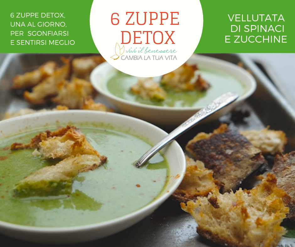 6 Zuppe Detox, Una al Giorno, per Sgonfiarti e Sentirti Meglio