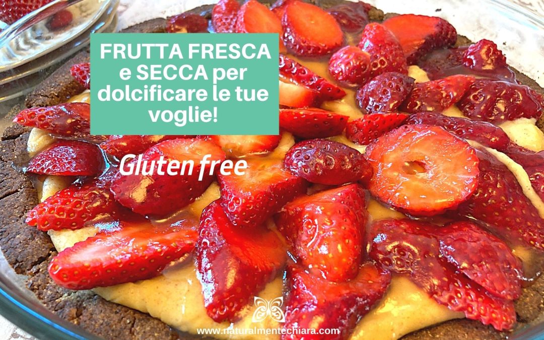 Crostata di Fragole Gluten Free con Crema di Mandorle