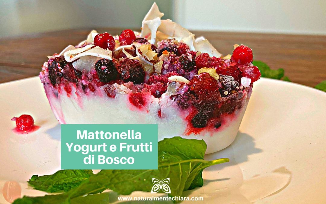 Mattonella allo Yogurt con Frutti di Bosco