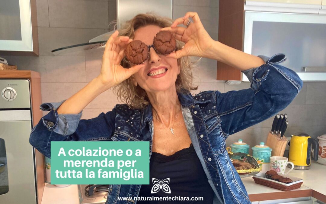 Muffin Integrali con Gocce di Cioccolato