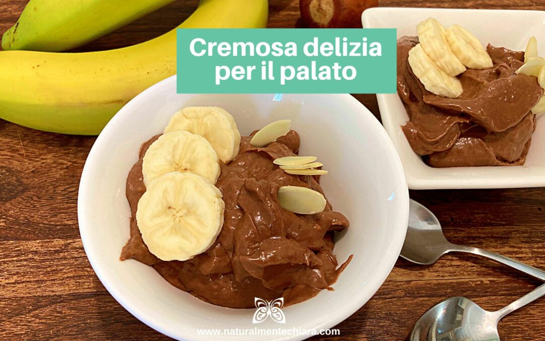 Mousse di Avocado e Banana al Cacao