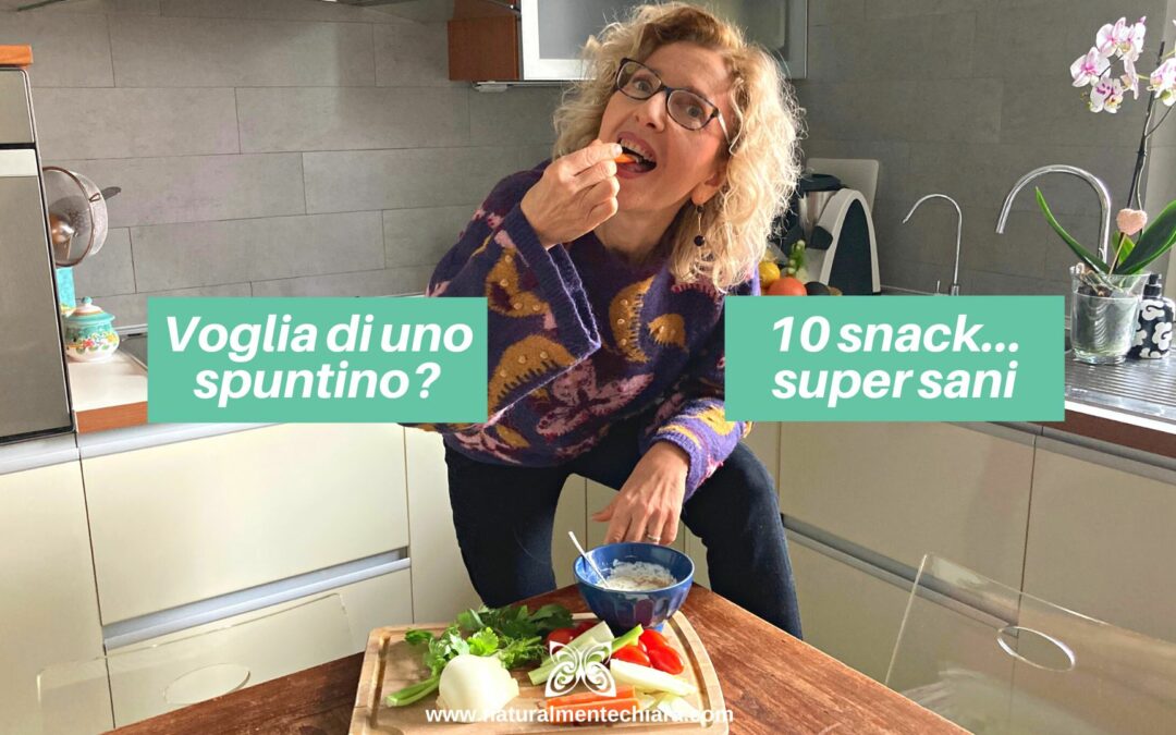 Voglia di uno Spuntino? 10 Ricette di Snack Sani per rimanere in Linea